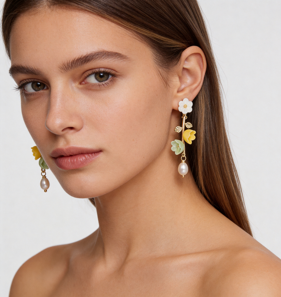 FOREST FLOWERS floral porcelain jewelry collection for retailers